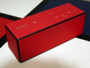 La Sony SRS-X3 vue de dessus
