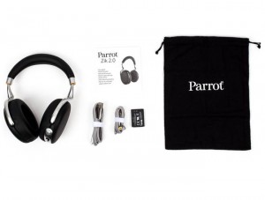 Le parrot zik 2.0 avec ses accessoires