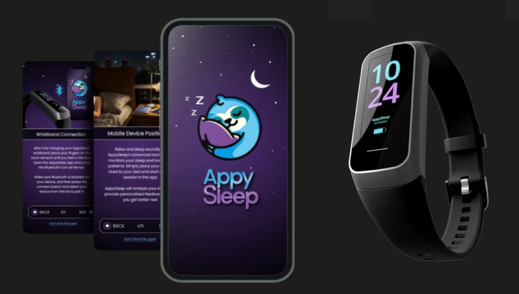 appysleep le bracelet connecté anti ronflement