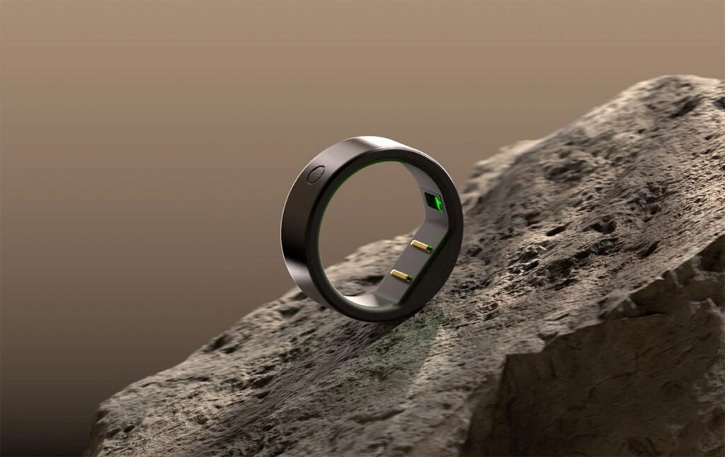 la circular ring, un design épuré tout en courbes pour cette bague connectée